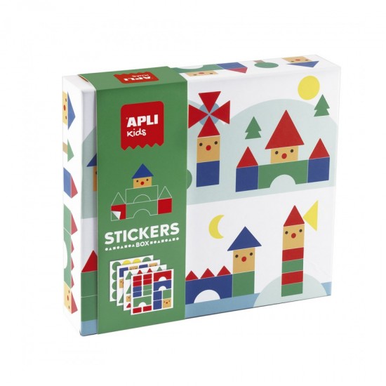 STICKERS BOX GEOMETRIC VILLAGES