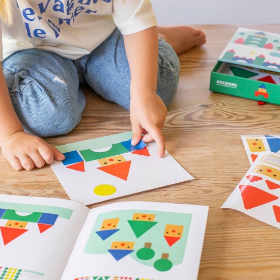 STICKERS BOX GEOMETRIC VILLAGES