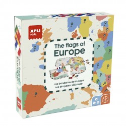 THE FLAGS OF EUROPE PUZZLE