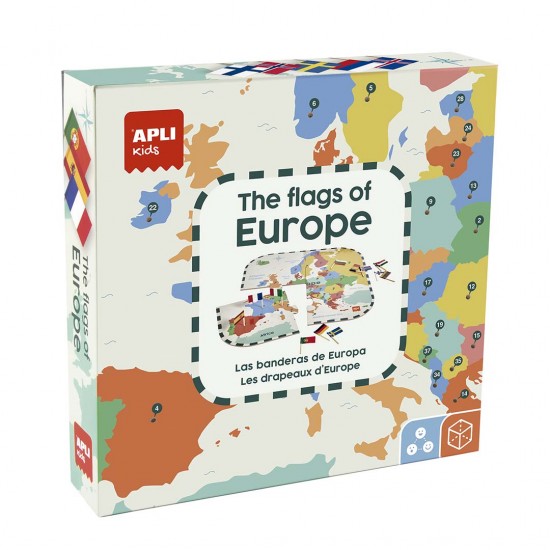 THE FLAGS OF EUROPE PUZZLE