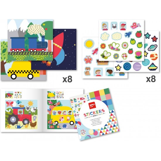 STICKERS BOX TRANSPORTATION