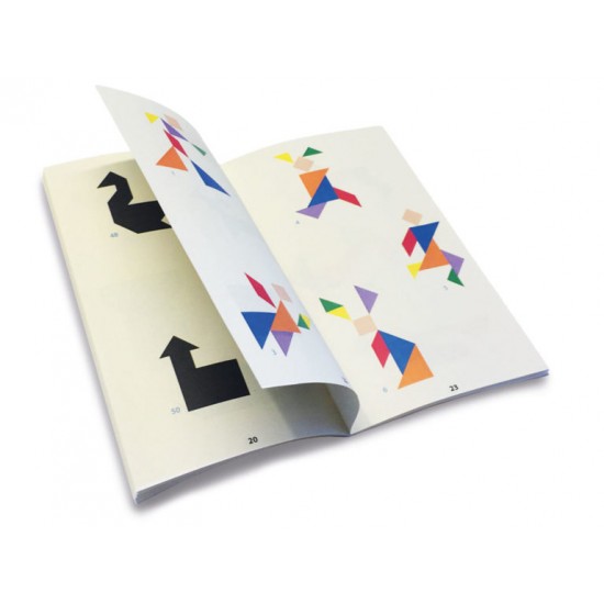 WOODEN TANGRAM WITH METAL BOX / TRAVEL EDITION