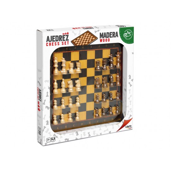 WOODEN CHESS SET