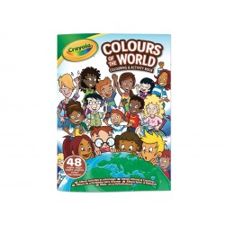 COLOURS OF THE WORLD COLOR & ACTIVITY BOOK