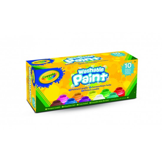 10 WASHABLE PAINT BOTTLES 59 ML
