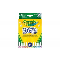 24 WASHABLE MARKERS - FINE LINE