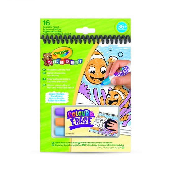 MINI KIDS COLOR AND ERASE ACTIVITY PAD