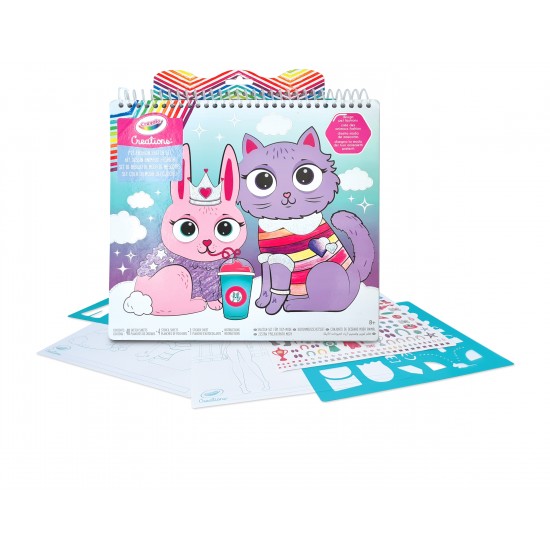 CRAYOLA CREATIONS PETS FASHION SKETCH SET