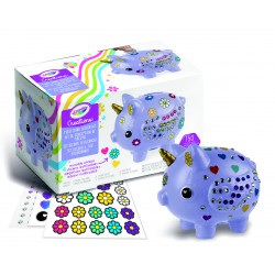 CRAYOLA CREATIONS PIGGY BANK DESIGN KIT 