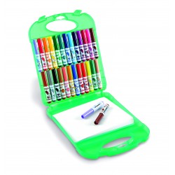 CREATE & COLOR MINI WASHABLE MARKERS AND PAPER 