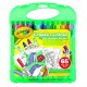 CREATE & COLOR MINI WASHABLE MARKERS AND PAPER 