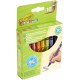 MINI KIDS 16 WASHABLE TRIPOD GRIP CRAYONS