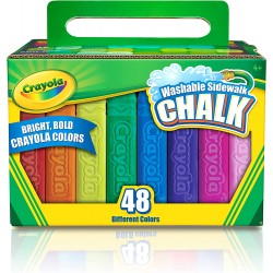 48 SIDEWALK CHALKS