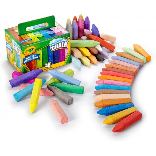 48 SIDEWALK CHALKS
