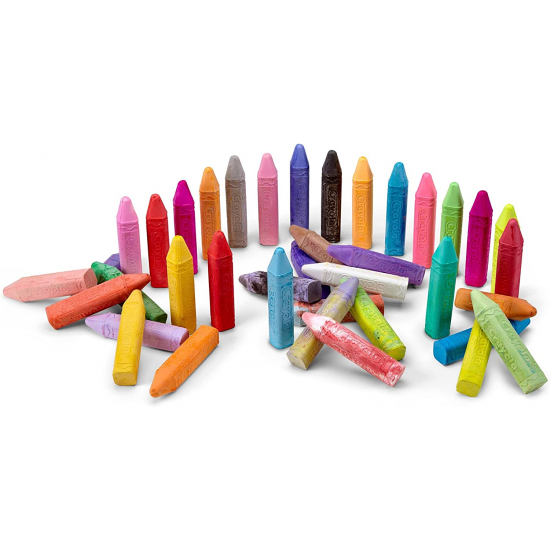 64 WASHABLE SIDEWALK CHALKS