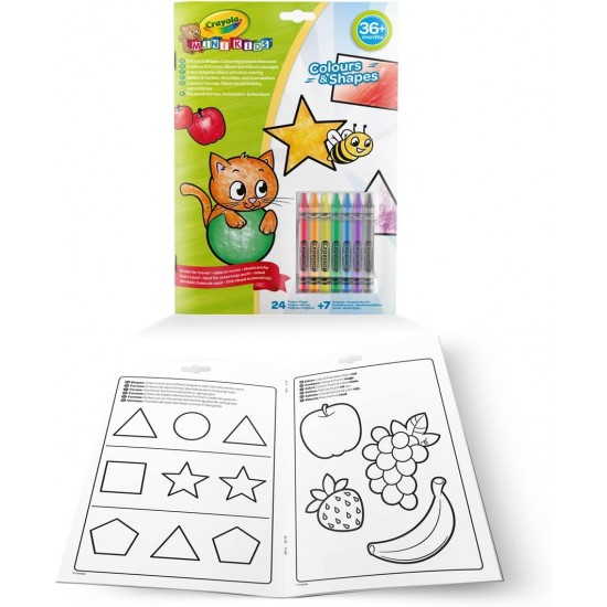 MINI KIDS COLORS & SHAPES ACTIVITY BOOK 