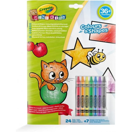MINI KIDS COLORS & SHAPES ACTIVITY BOOK 