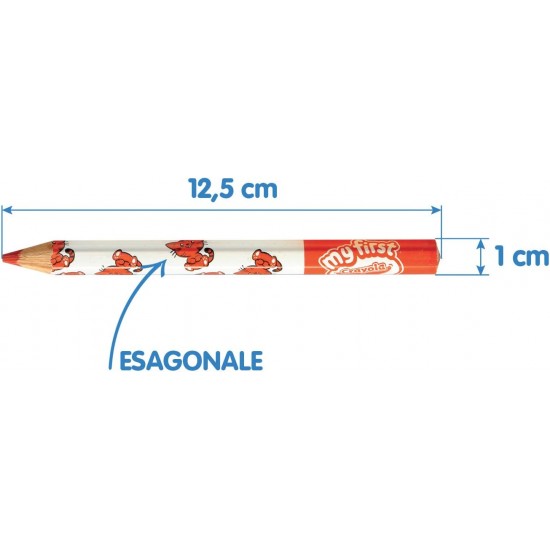 8 MINI KIDS JUMBO PENCILS