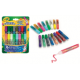 16 Washable Mini Glitter Glue