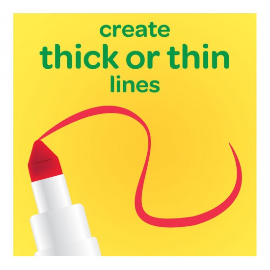 100 SUPERTIPS WASHABLE MARKERS