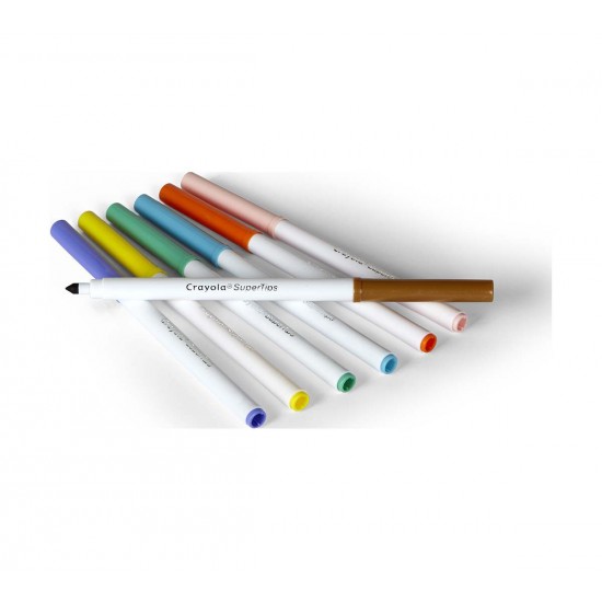 100 SUPERTIPS WASHABLE MARKERS