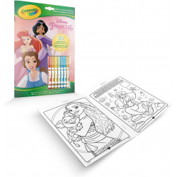 COLOR & ACTIVITY PAD, DISNEY PRINCESS