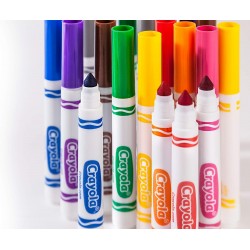 24 WASHABLE MARKERS - BROADLINE