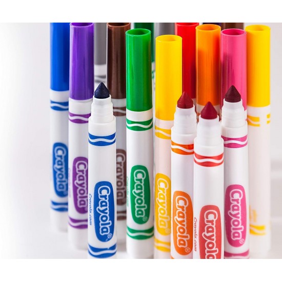 24 WASHABLE MARKERS - BROADLINE