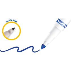 24 WASHABLE MARKERS - FINE LINE