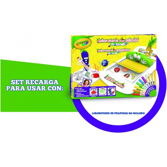 SCENTED STICKERS, MULTI-COLOR, REFILL PACK