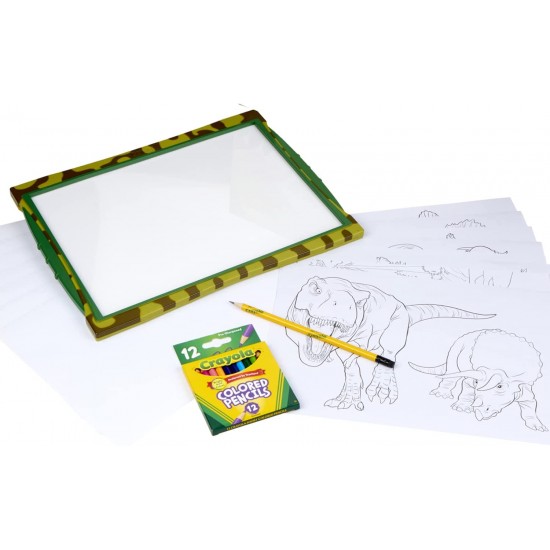 LIGHT UP TRACING PAD - DINO EDITION