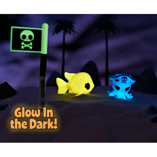 WASHIMALS GLOW OCEAN PETS - TREASURE CHEST