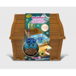 WASHIMALS GLOW OCEAN PETS - TREASURE CHEST