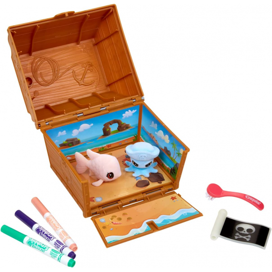 WASHIMALS GLOW OCEAN PETS - TREASURE CHEST