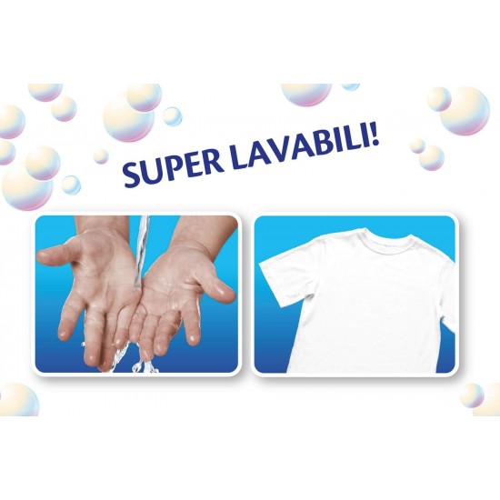 12 WASHABLE MARKERS BROADLINE 