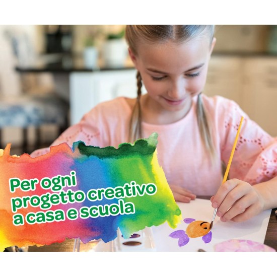 12 WATERCOLOUR PAINT PALETTE