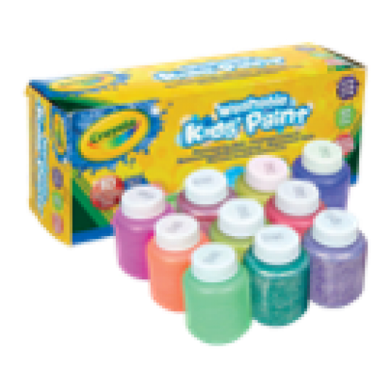 10 WASHABLE PAINT BOTTLES - SPECIAL EFFECTS