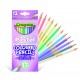 12 COLOURED PENCILS - PASTEL EDITION