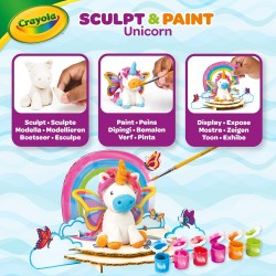 SCULPT AND PAINT UNICORN KIT