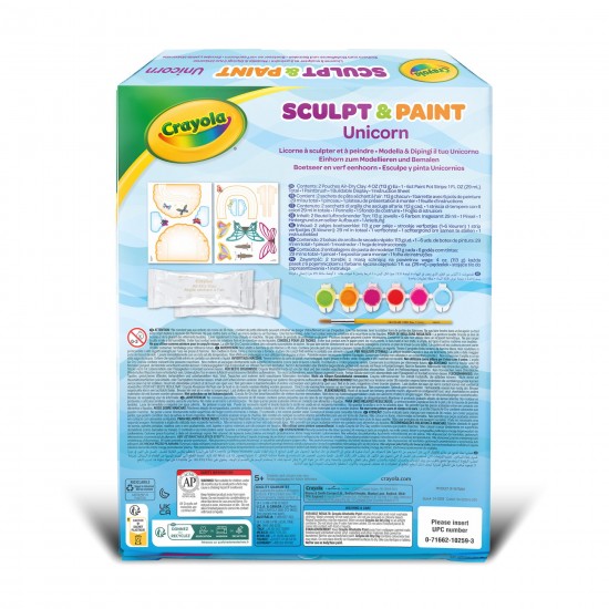 SCULPT AND PAINT UNICORN KIT