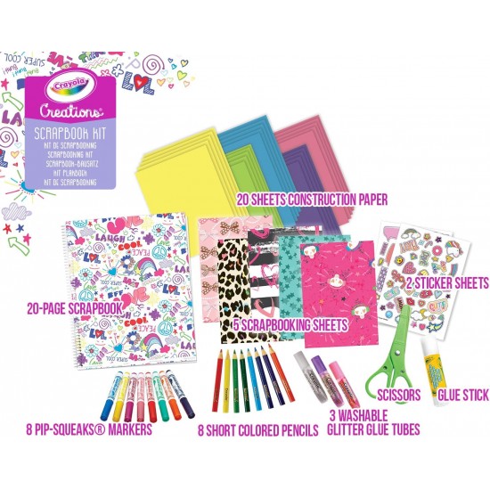 CREATIONS SCRAPBOOKING SET