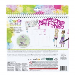 CRAYOLA CREATIONS FASHION SKETCH SET
