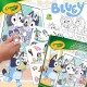 COLOR & STICKER PAD, BLUEY