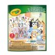COLOR & STICKER PAD, BLUEY