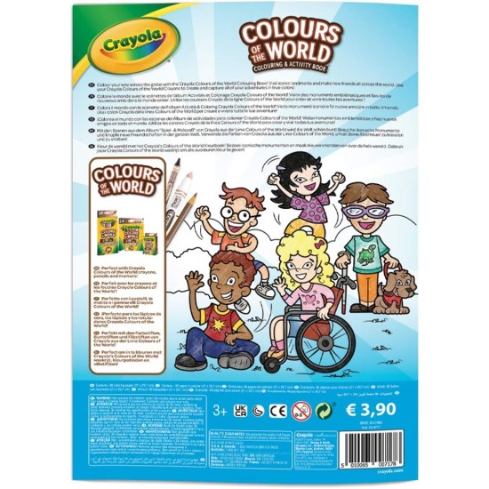 COLOURS OF THE WORLD COLOR & ACTIVITY BOOK