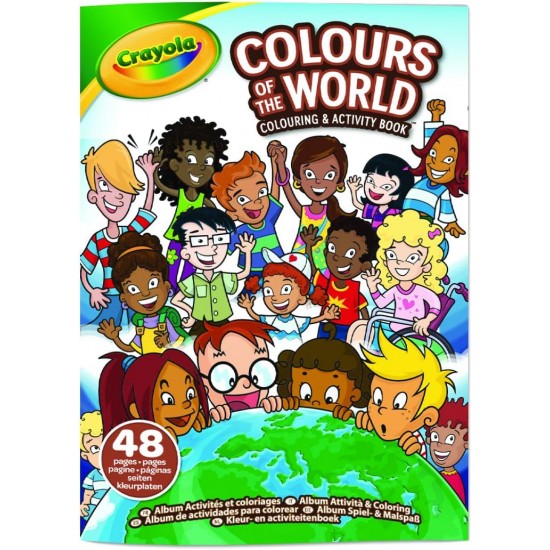 COLOURS OF THE WORLD COLOR & ACTIVITY BOOK