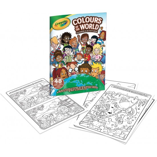 COLOURS OF THE WORLD COLOR & ACTIVITY BOOK