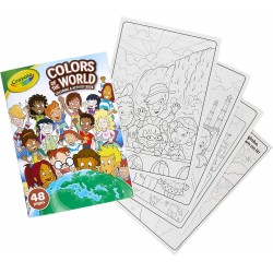 COLOURS OF THE WORLD COLOR & ACTIVITY BOOK