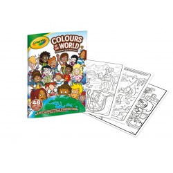 COLOURS OF THE WORLD COLOR & ACTIVITY BOOK
