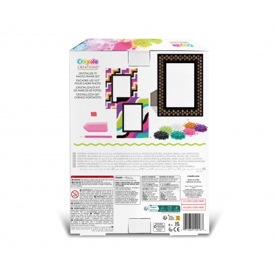CREATIONS CRYSTALIZE IT! PHOTO FRAME KIT 